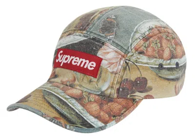 Pre-owned Supreme Strawberries Camp Cap