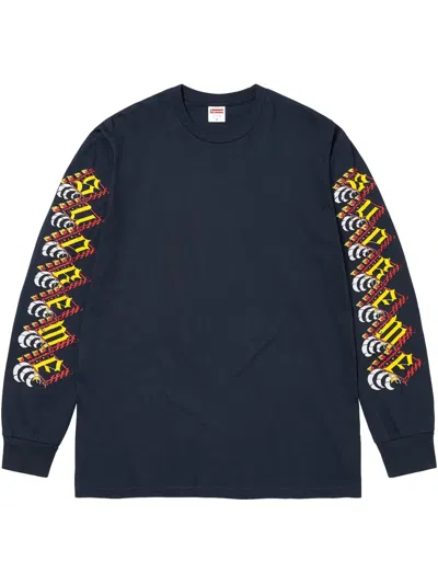 Supreme Strawberries T-shirt In Blue