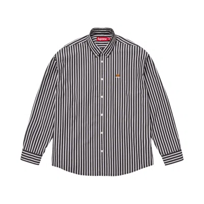 Pre-owned Supreme Stripe Shirt 'black' | Men's Size Xl