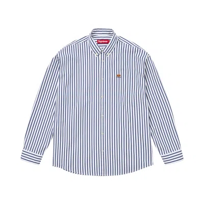 Pre-owned Supreme Stripe Shirt 'white' | Men's Size S