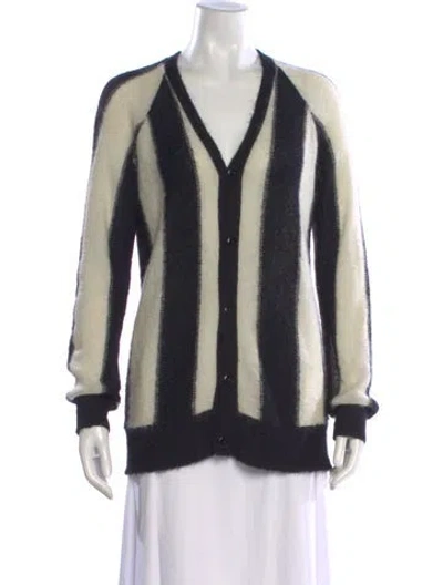 Pre-owned Supreme Striped V-neck Sweater In Multi