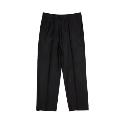 Pre-owned Supreme Striped Wool Trouser 'black'