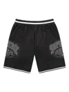 Supreme Stud-embellished Basketball Shorts In Black