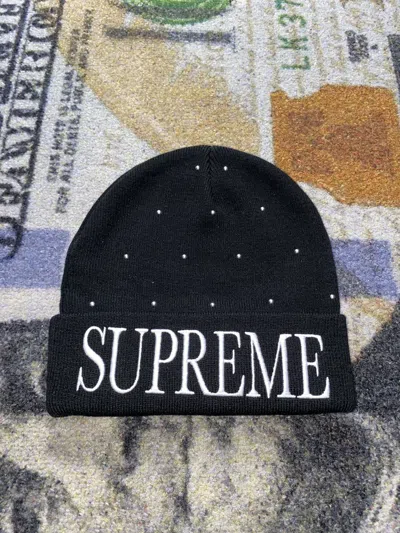 Pre-owned Supreme Studded Beanie Black