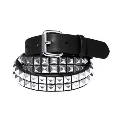 Pre-owned Supreme Studded Leather Belt 'black' | Men's Size M