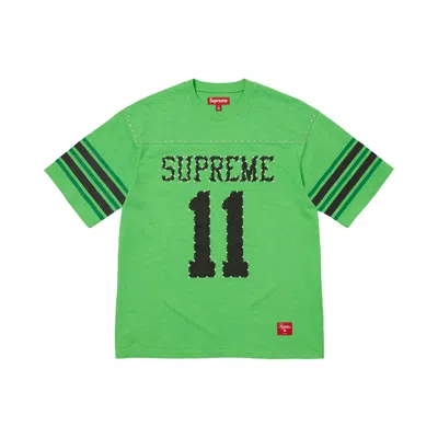 Pre-owned Supreme Studded Short-sleeve Top 'green' | Men's Size S
