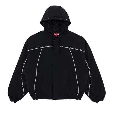 Pre-owned Supreme Studded Stadium Jacket 'black' | Men's Size M