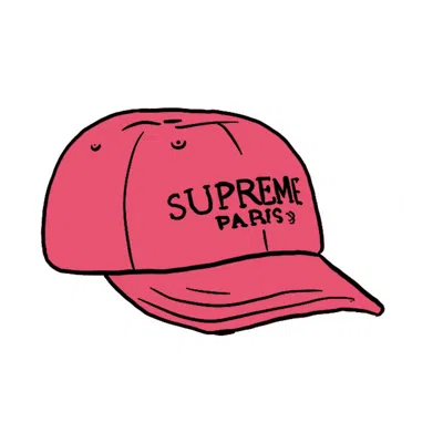 Pre-owned Supreme Suede 6panel In Bright Fuschia In Pink