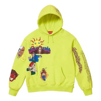 Supreme Sunrise Hooded Sweatshirt 'yellow Multi-color'