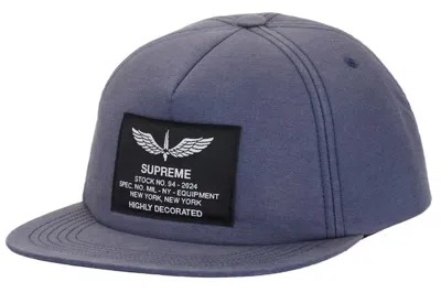 Pre-owned Supreme Surplus 5panel In Navy Blue