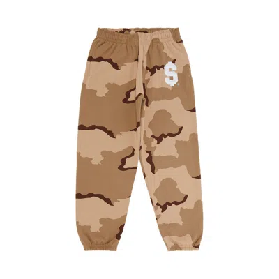 Pre-owned Supreme $ Sweatpant 'desert Camo' In Tan