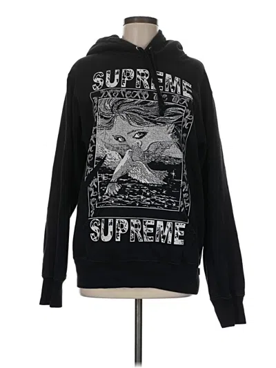 Pre-owned Supreme Sweatshirt In Black