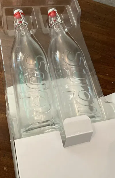 Pre-owned Supreme Swing Top Bottle In White