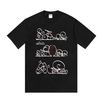 Pre-owned Supreme System Tee 'black' | Men's Size Xl