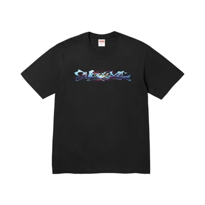 Pre-owned Supreme Tag Tee 'black' | Men's Size Xxl