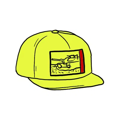 Pre-owned Supreme Tank 5panel In Lime