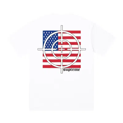 Pre-owned Supreme Target Tee 'white' | Men's Size S