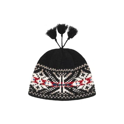 Pre-owned Supreme Tassel Beanie 'black' | Men's Size Onesize