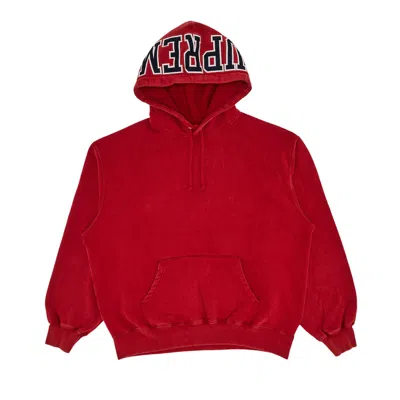 Pre-owned Supreme Team 94 Hooded Sweatshirt 'red' | Men's Size S
