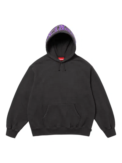 Supreme Team 94 Hoodie In Black
