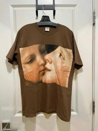 Pre-owned Supreme Tee In Brown