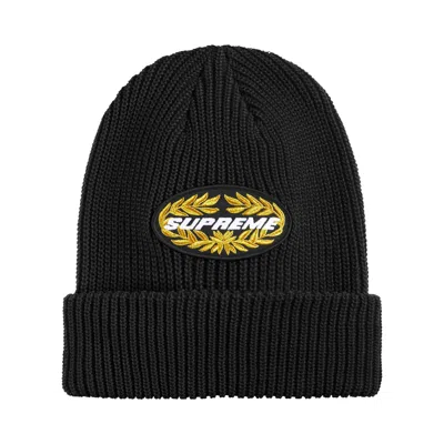 Pre-owned Supreme Terminal Beanie 'black' | Men's Size Onesize