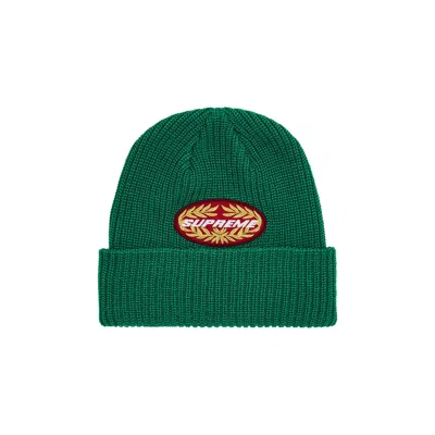 Pre-owned Supreme Terminal Beanie 'green' | Men's Size Onesize