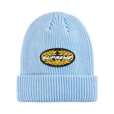Pre-owned Supreme Terminal Beanie 'light Blue' | Men's Size Onesize