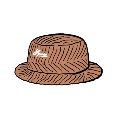Pre-owned Supreme Terry Corduroy Crusher Hat In Tan
