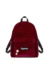 Supreme Textured Backpack In Red