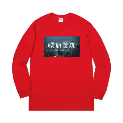 Pre-owned Supreme The Killer Long-sleeve Tee 'red' | Men's Size M
