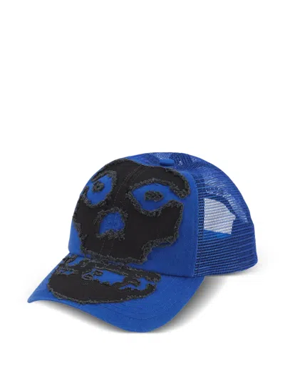 Supreme The Misfits Mesh-back Baseball Cap In Blue