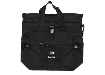 Pre-owned Supreme The North Face Adventure Tote In Black