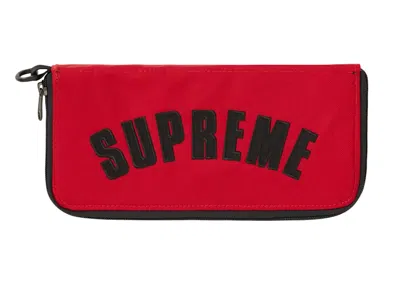 Pre-owned Supreme The North Face Arc Logo Organizer In Red