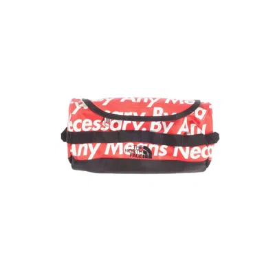 Pre-owned Supreme The North Face By Any Means Base Camp Travel Canister In Red