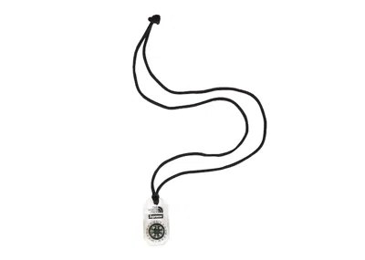 Pre-owned Supreme The North Face Compass Necklace In Clear