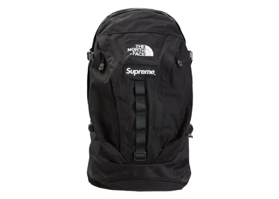 Pre-owned Supreme The North Face Expedition Backpack In Black