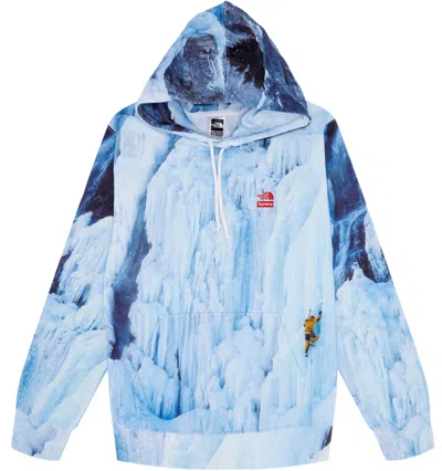 Pre-owned Supreme The North Face Ice Climb Hooded Sweatshirt Medium Ss21 In Multicolor