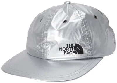 Pre-owned Supreme The North Face Metallic 6panel In Silver