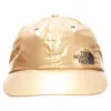 Supreme The North Face Metallic Logo Panel Cap In Gold