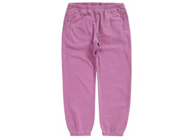 Pre-owned Supreme The North Face Pigment Printed Sweatpant In Pink