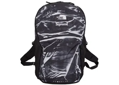 Pre-owned Supreme The North Face Printed Borealis Trompe L'oeil Backpack In Black