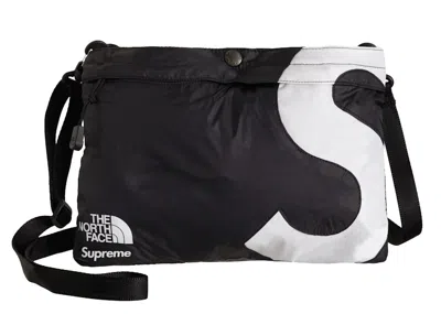 Pre-owned Supreme The North Face S Logo Shoulder Bag In Black
