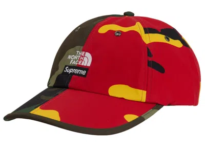 Pre-owned Supreme The North Face Split 6panel Woodland In Camo