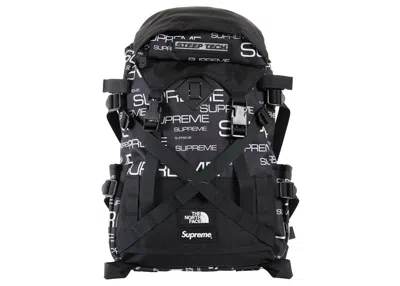 Pre-owned Supreme The North Face Steep Tech Backpack (fw21) In Black