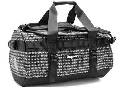 Pre-owned Supreme The North Face Studded Small Base Camp Duffle Bag In Black