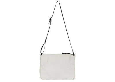Pre-owned Supreme The North Face Suede Shoulder Bag In Stone In Gray
