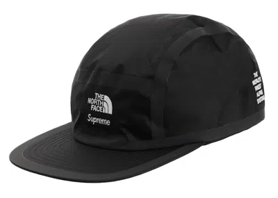 Pre-owned Supreme The North Face Summit Series Outer Tape Seam Camp Cap In Black