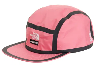 Pre-owned Supreme The North Face Summit Series Outer Tape Seam Camp Cap In Pink