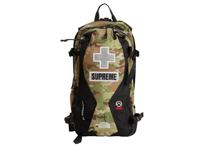 Pre-owned Supreme The North Face Summit Series Rescue Chugach 16 Backpack In Camo